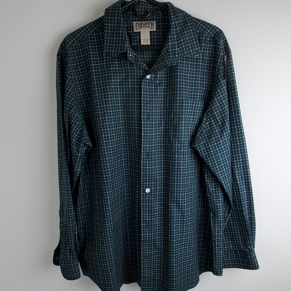 Duluth Trading Company button down shirt